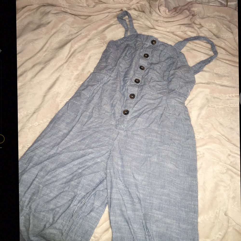 Striped romper